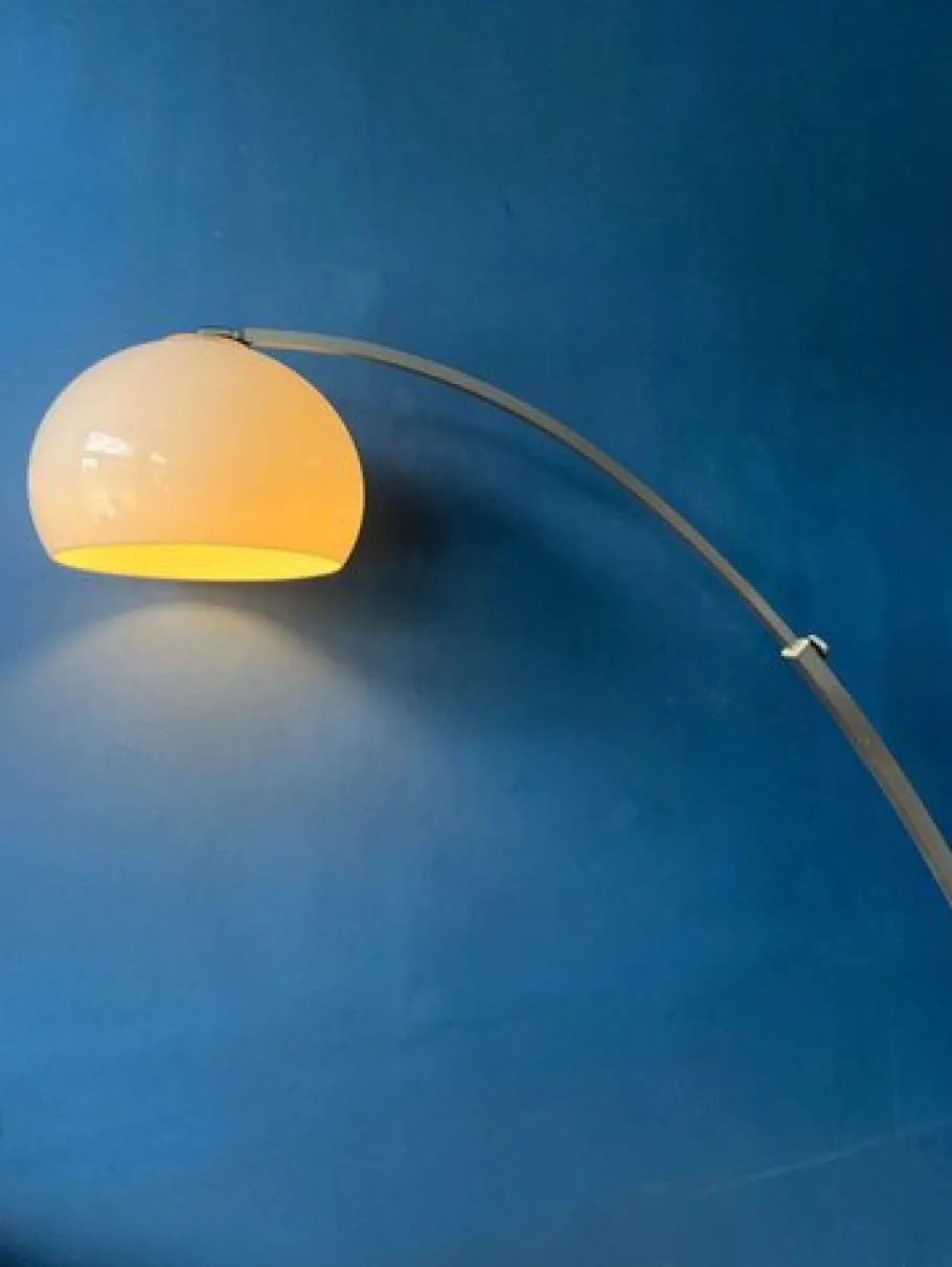 Sale Pamono Mid-Century Space Age Mushroom Arc Floor Lamp from Gepo