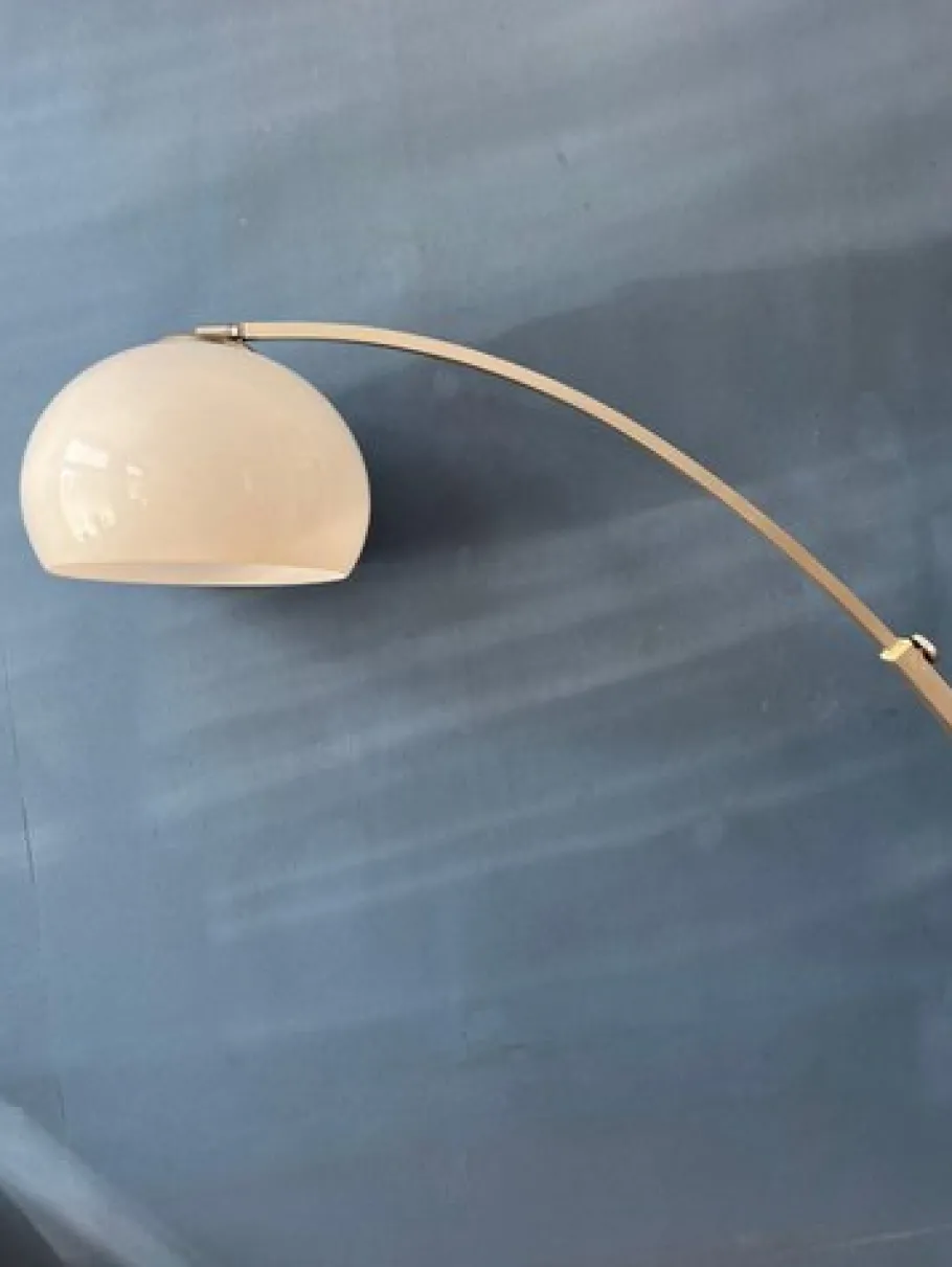 Sale Pamono Mid-Century Space Age Mushroom Arc Floor Lamp from Gepo