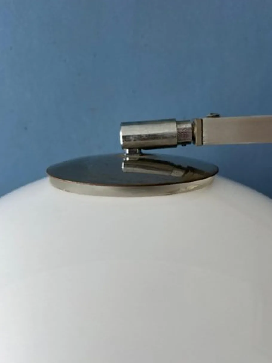 Sale Pamono Mid-Century Space Age Mushroom Arc Floor Lamp from Gepo