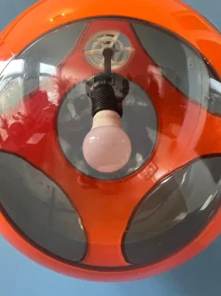 Hot Pamono Mid-Century Space Age Orange Bug Eye Pendant Lamp by Luigi Colani, 1970s