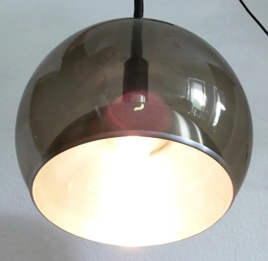Best Pamono Mid-Century Space Age Swiss Type 756 Globe Pendant Lamp from Temde, 1960s