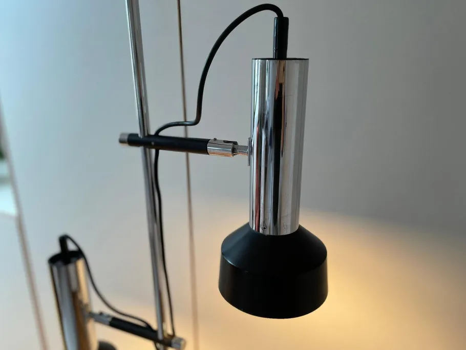 Sale Pamono Mid-Century Space Age Vintage Teak L401 Floor Lamp