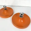 New Pamono Mid-Century Space Age Wall Disc Light from Teka, Germany, 1960s, Set of 2