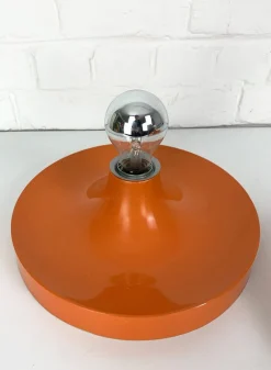 New Pamono Mid-Century Space Age Wall Disc Light from Teka, Germany, 1960s, Set of 2