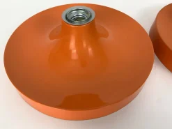 New Pamono Mid-Century Space Age Wall Disc Light from Teka, Germany, 1960s, Set of 2