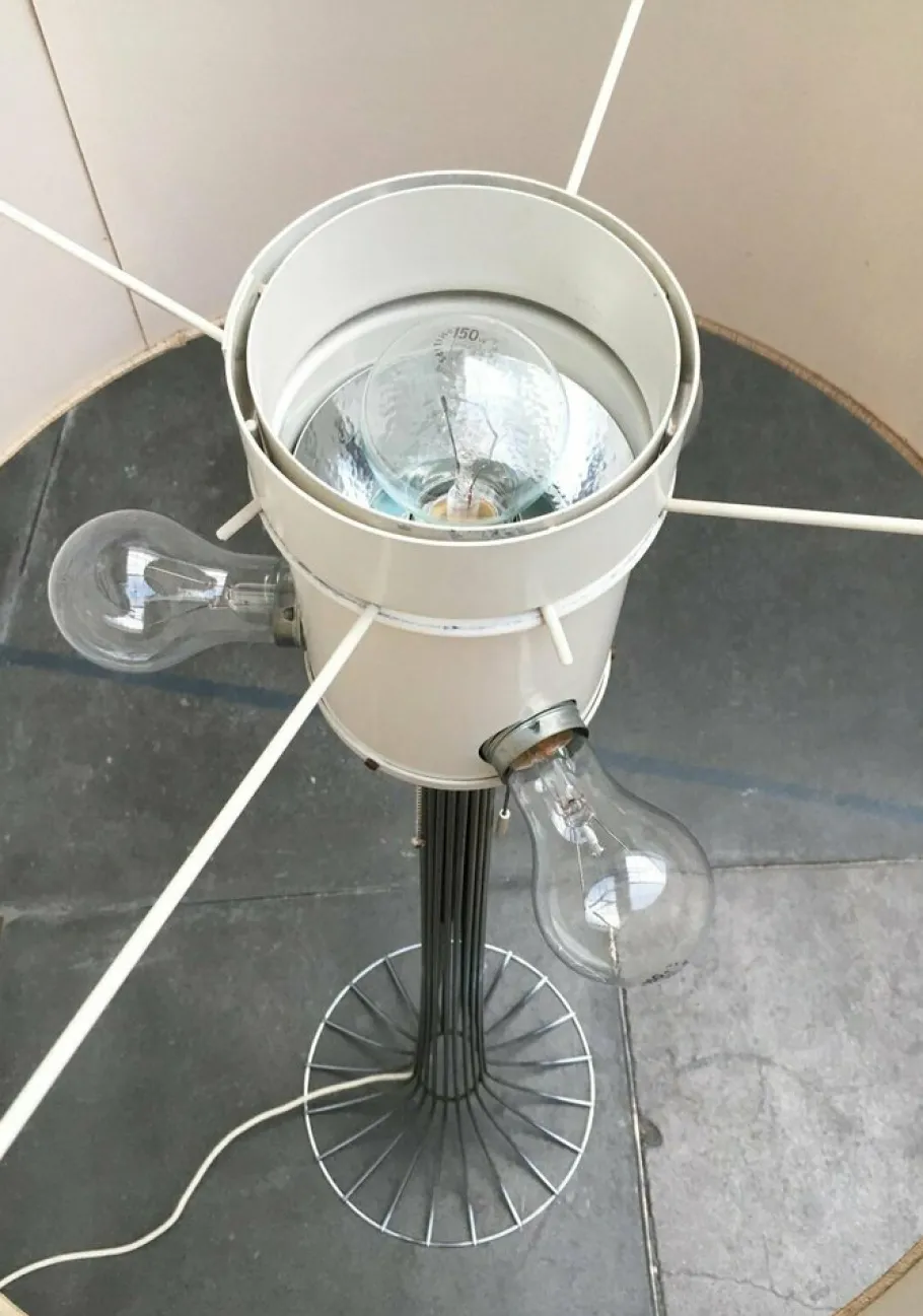Outlet Pamono Mid-Century Space Age Wire Floor Lamp from Kinkeldey, 1960s