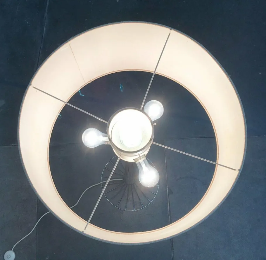 Outlet Pamono Mid-Century Space Age Wire Floor Lamp from Kinkeldey, 1960s