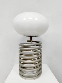 Pamono Mid-Century Spirale Table Lamp by Ingo Maurer, 1960s