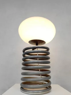 Pamono Mid-Century Spirale Table Lamp by Ingo Maurer, 1960s