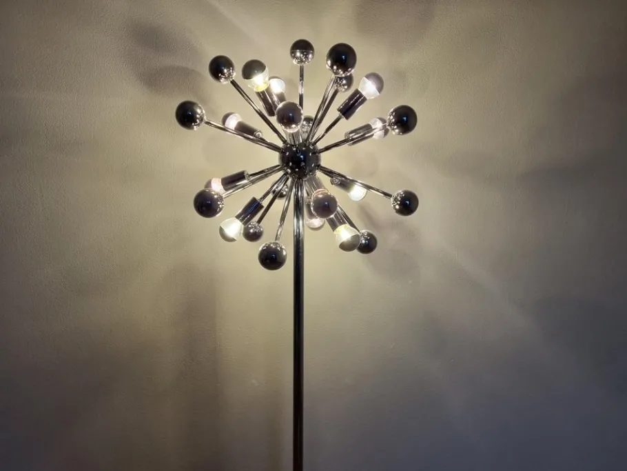 Outlet Pamono Mid-Century Sputnik Atomic Floor Lamp from Cosack, 1970s