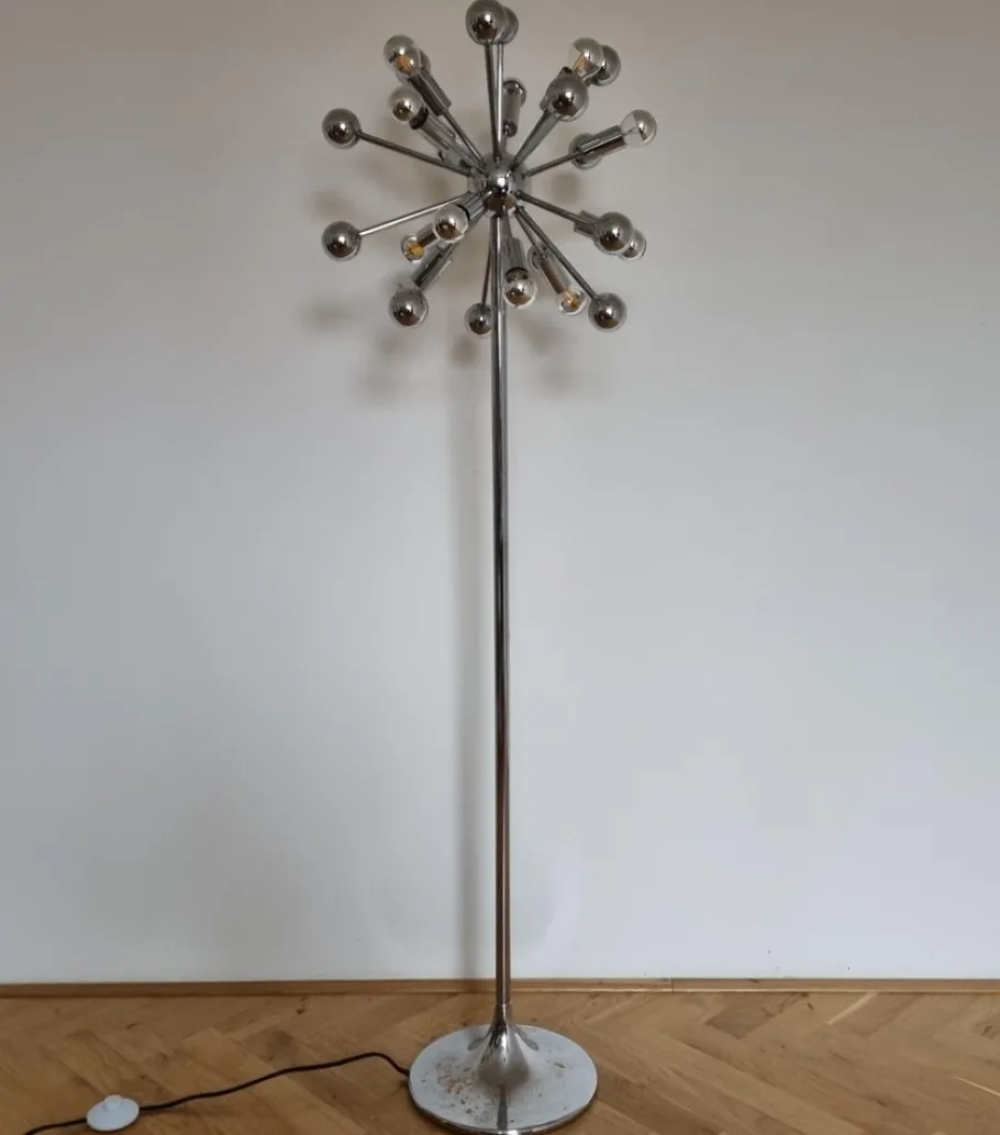 Outlet Pamono Mid-Century Sputnik Atomic Floor Lamp from Cosack, 1970s