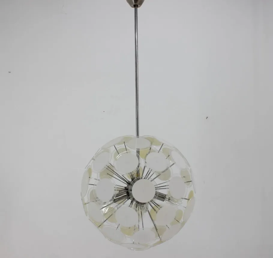 Best Pamono Mid-Century Sputnik Atomic Chandelier, Italy, 1970s