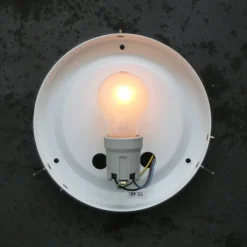 New Pamono Mid-Century Square Clear Glass Wall Lamp Sconce