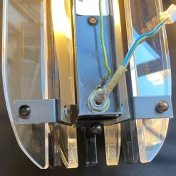 Clearance Pamono Midcentury Style Wall Lights in Acrylic, 1980s, Set of 2