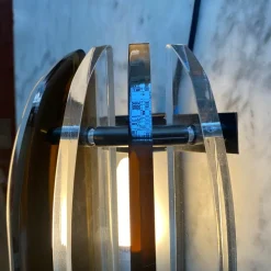 Clearance Pamono Midcentury Style Wall Lights in Acrylic, 1980s, Set of 2