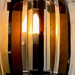 Clearance Pamono Midcentury Style Wall Lights in Acrylic, 1980s, Set of 2