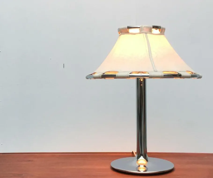 New Pamono Mid-Century Swedish Anna Table Lamp by Anna Ehrner for Ateljé Lyktan, 1970s