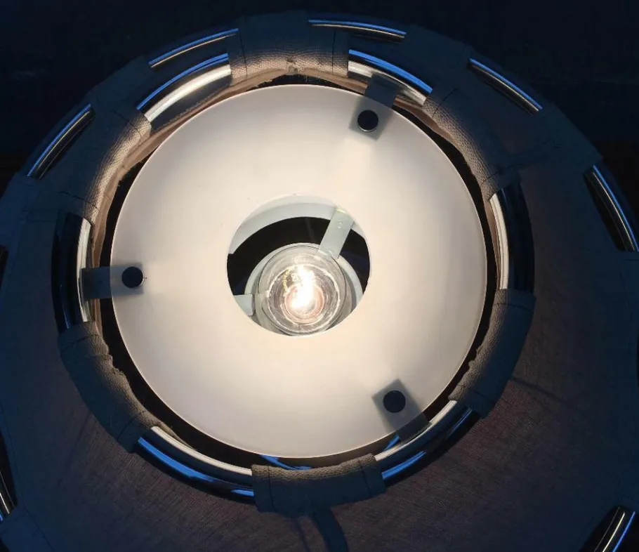 New Pamono Mid-Century Swedish Anna Table Lamp by Anna Ehrner for Ateljé Lyktan, 1970s