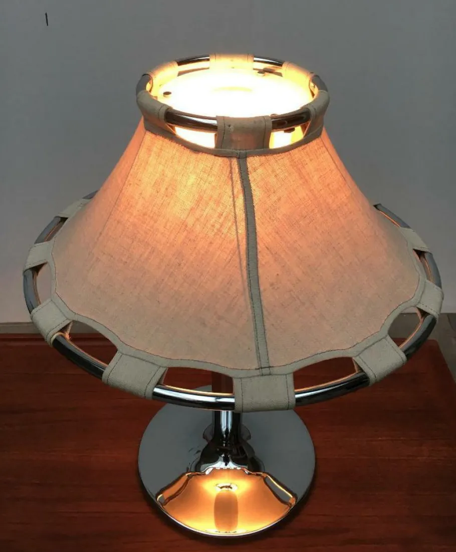 New Pamono Mid-Century Swedish Anna Table Lamp by Anna Ehrner for Ateljé Lyktan, 1970s