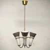 Discount Pamono Mid-Century Swedish Brass Chandelier, 1960s