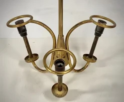 Discount Pamono Mid-Century Swedish Brass Chandelier, 1960s
