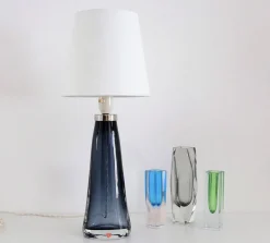 Outlet Pamono Mid-Century Swedish Crystal Table Lamp by Carl Fagerlund for Orrefors, 1960s