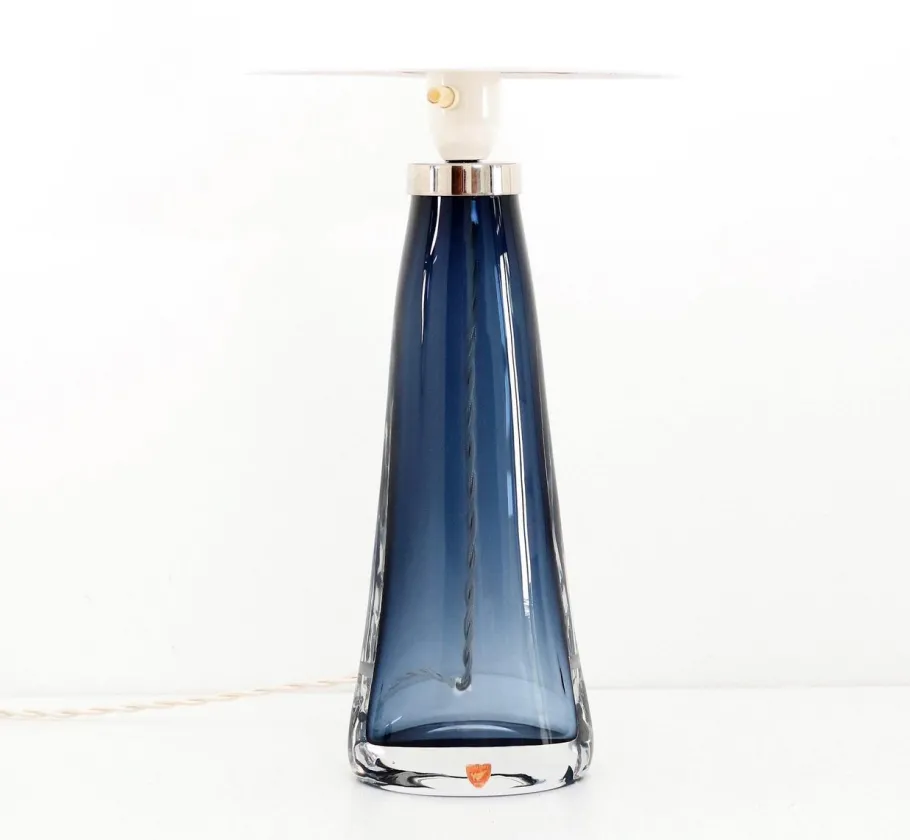 Outlet Pamono Mid-Century Swedish Crystal Table Lamp by Carl Fagerlund for Orrefors, 1960s