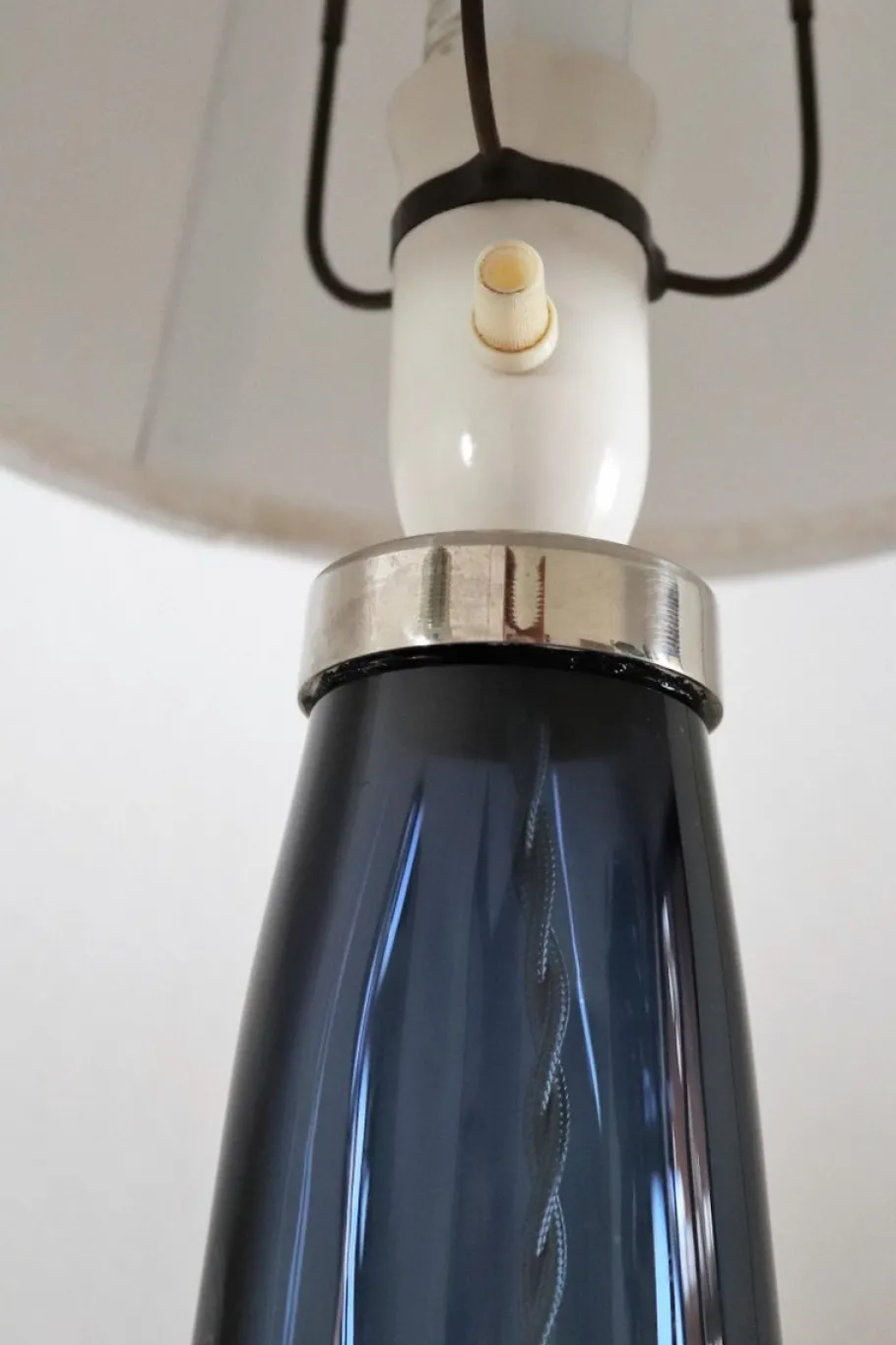 Outlet Pamono Mid-Century Swedish Crystal Table Lamp by Carl Fagerlund for Orrefors, 1960s