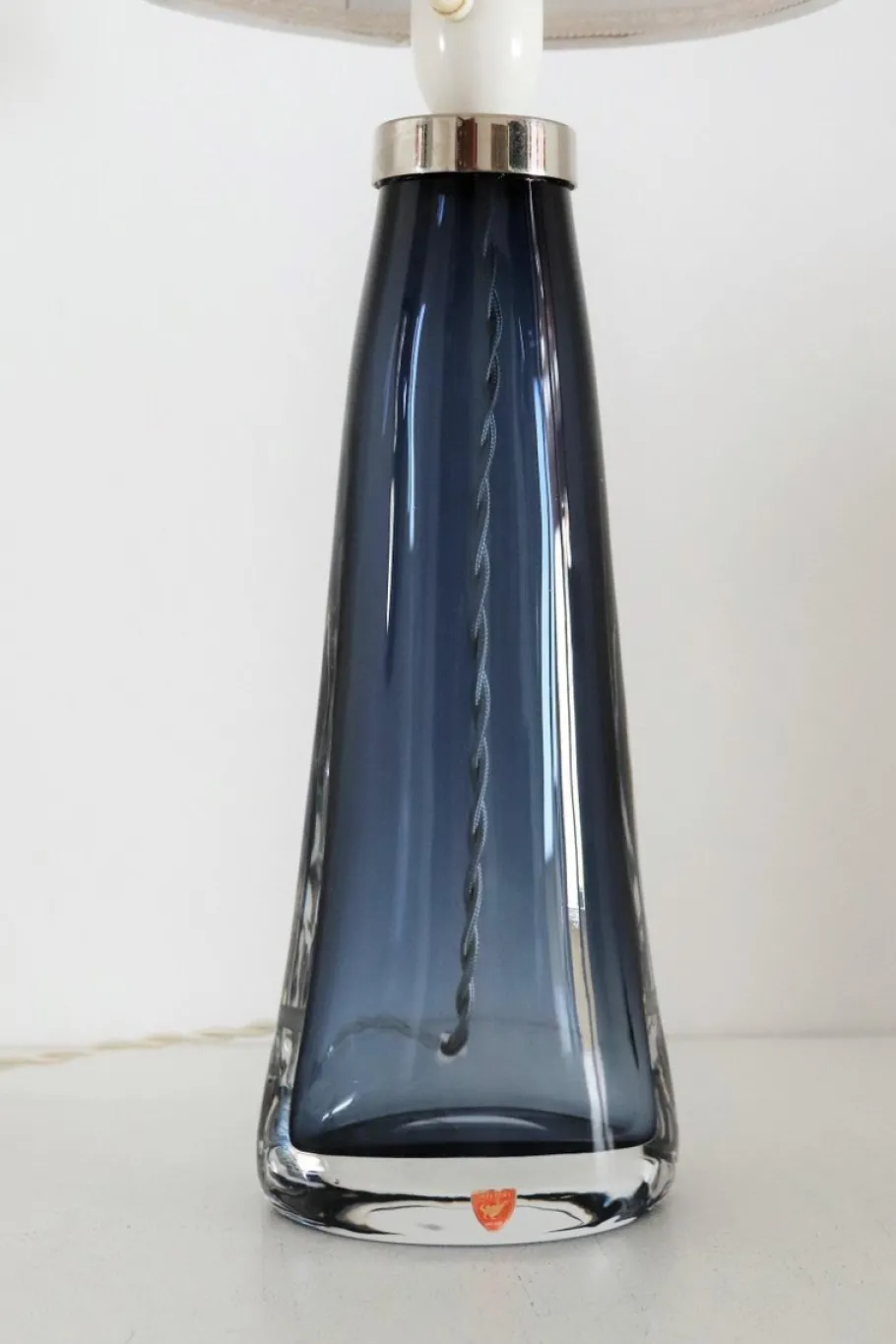 Outlet Pamono Mid-Century Swedish Crystal Table Lamp by Carl Fagerlund for Orrefors, 1960s