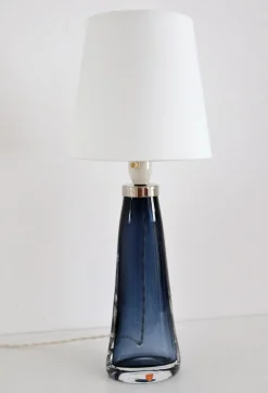 Outlet Pamono Mid-Century Swedish Crystal Table Lamp by Carl Fagerlund for Orrefors, 1960s
