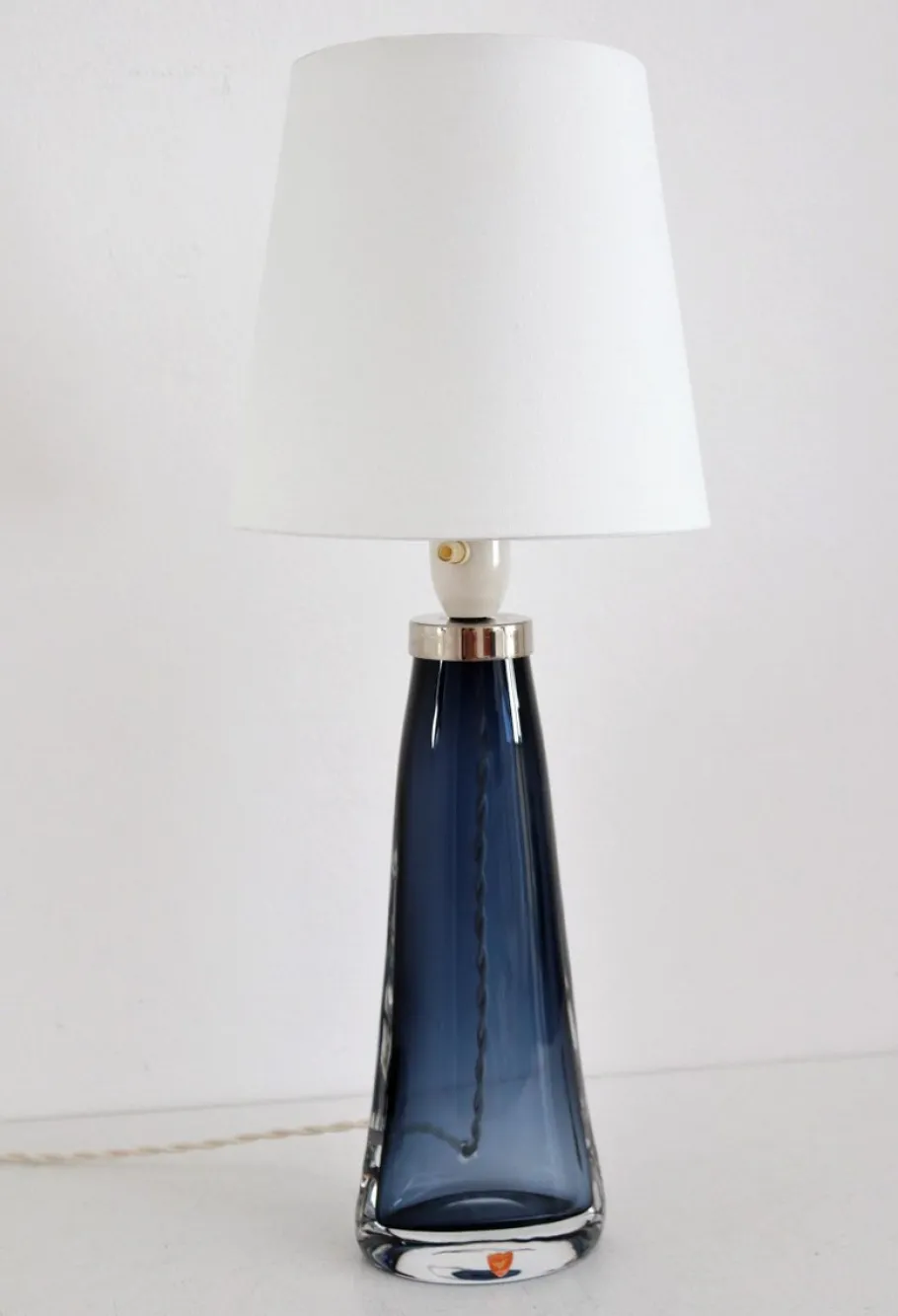 Outlet Pamono Mid-Century Swedish Crystal Table Lamp by Carl Fagerlund for Orrefors, 1960s