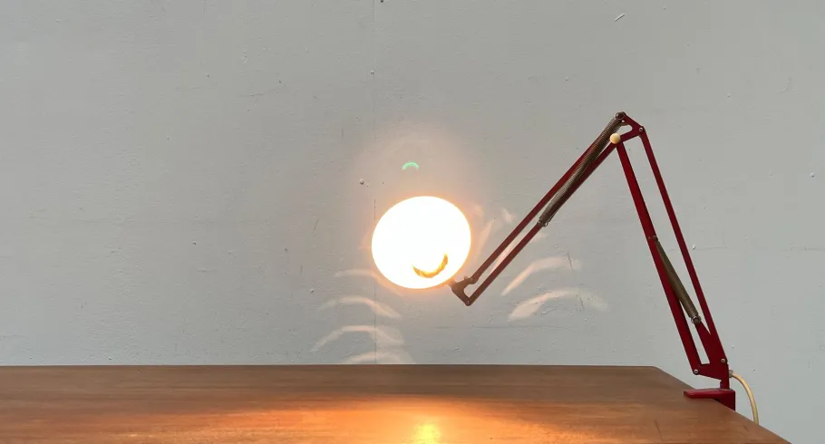 Outlet Pamono Mid-Century Swedish Desk Table Lamp from Ledu, 1960s