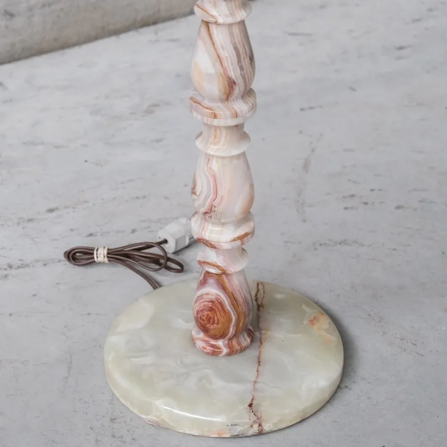 Discount Pamono Mid-Century Swedish Onyx Floor Lamp