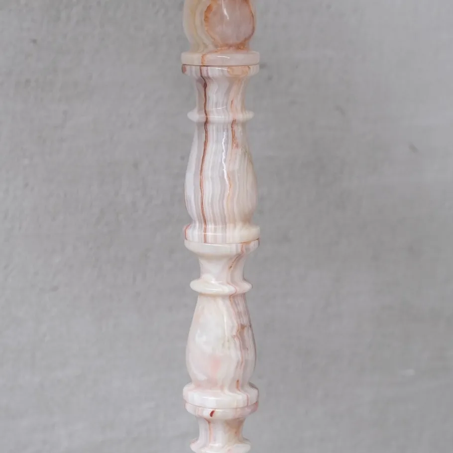 Discount Pamono Mid-Century Swedish Onyx Floor Lamp