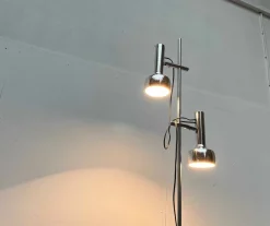 Sale Pamono Mid-Century Swiss Space Age Minimalist Floor Lamp by SLZ Team for Swisslamps International, 1960s