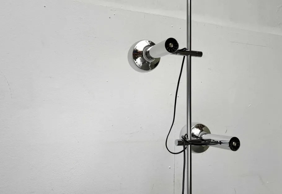 Sale Pamono Mid-Century Swiss Space Age Minimalist Floor Lamp by SLZ Team for Swisslamps International, 1960s