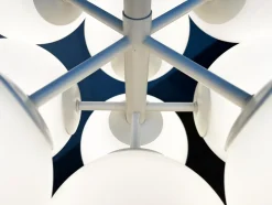 Clearance Pamono Mid-Century Swiss Space Age Pendant Lamp by E. R. Nele for Temde, 1960s