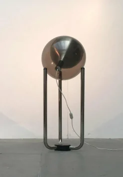 Sale Pamono Mid-Century Swiss Space Age Type 56 Globe Floor Lamp from Temde, 1960s