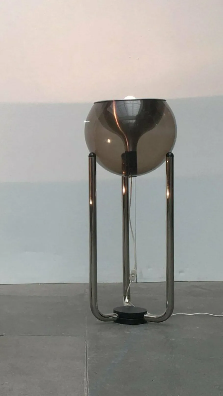 Sale Pamono Mid-Century Swiss Space Age Type 56 Globe Floor Lamp from Temde, 1960s