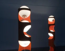 Best Pamono Mid-Century Swiss Space Age Guggerli L3 Floor Lamp by Rosemarie and Rico Baltensweiler for Baltensweiler, Set of 2