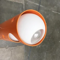 Best Pamono Mid-Century Swiss Space Age Guggerli L3 Floor Lamp by Rosemarie and Rico Baltensweiler for Baltensweiler, Set of 2