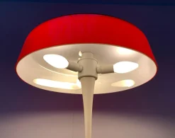Sale Pamono Mid-Century Swiss Space Age Table Lamp from Temde, 1960s