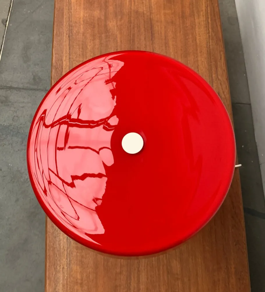 Sale Pamono Mid-Century Swiss Space Age Table Lamp from Temde, 1960s