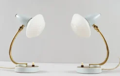 Clearance Pamono Mid-Century Table Lamps, France, 1960s, Set of 2