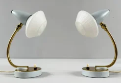 Clearance Pamono Mid-Century Table Lamps, France, 1960s, Set of 2