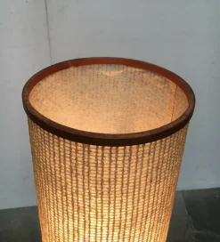 Clearance Pamono Mid-Century Teak Rocket Tripod Floor Lamp, 1960s