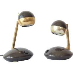 Outlet Pamono Mid-Century Telescope Table Lamps from Eichhoff Werke, Germany, 1979, Set of 2