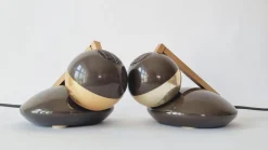 Outlet Pamono Mid-Century Telescope Table Lamps from Eichhoff Werke, Germany, 1979, Set of 2