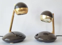 Outlet Pamono Mid-Century Telescope Table Lamps from Eichhoff Werke, Germany, 1979, Set of 2