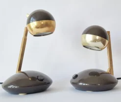 Outlet Pamono Mid-Century Telescope Table Lamps from Eichhoff Werke, Germany, 1979, Set of 2